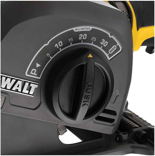 Dewalt Wall Chaser 18V Fără perii 2x6Ah cu Sistem de Aspirație