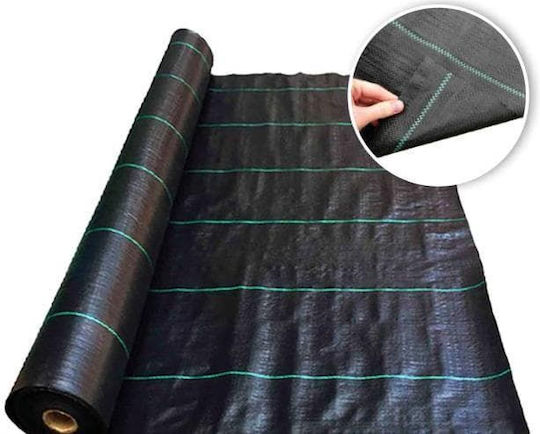 Grasher 100999 Ground Cover Fabric 95gr/m² 3x50m Black