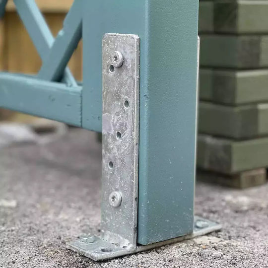 Showood Suporturi pentru Pergolă din Metal 20x7.1cm 1buc Nr. 7