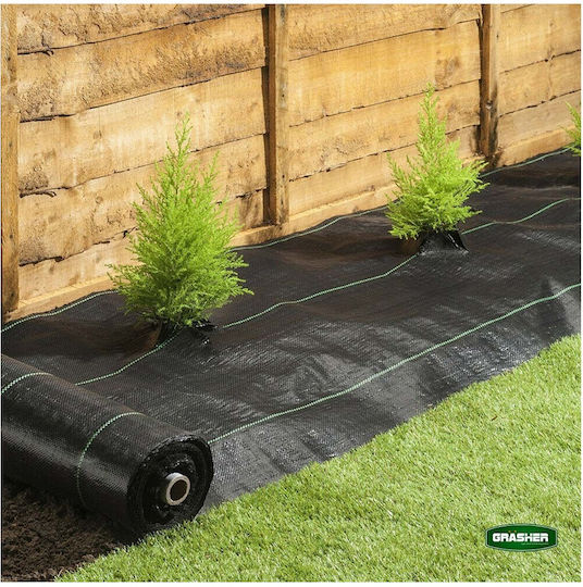 Grasher 100999 Ground Cover Fabric 95gr/m² 3x50m Black