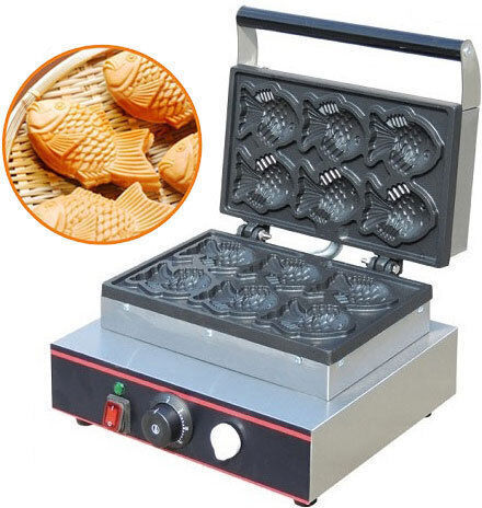 Lappas Peștișor Mașină de gătit waffle comercială Single LPF-1F