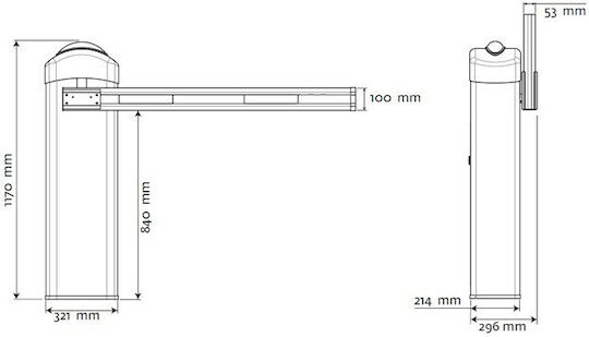 Motorline Kbm6 Control Bar
