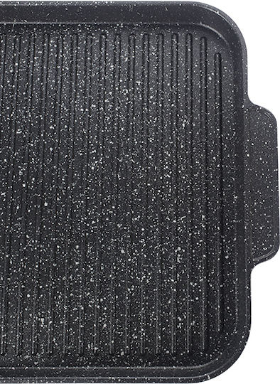 General Trade Non-stick Gusto Casa Non-Stick Baking Plate with Aluminum Grill Surface 45x28x3cm
