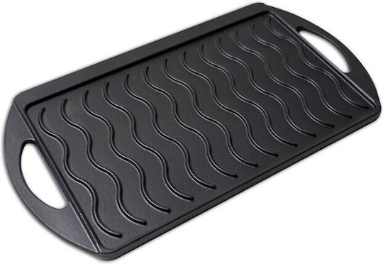 Plamen Backblech Beidseitig mit Gusseisen Grill Oberfläche 55x30cm