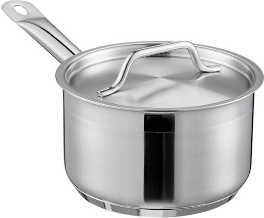 GTSA Inoxidabilă Aparat de gătit sub presiune Cu Capacitatea 2.8lt cu Diametru 22cm și Înălțime 7.5cm.