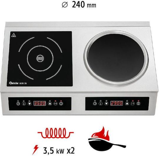 Bartscher Ηλεκτρική Εστία Επαγωγική 3.5kW