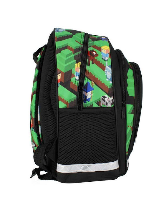 Черна Ученическа Раница