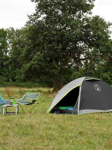 Coleman Darwin 3 Camping Tent Igloo Grey with Double Cloth 3 Seasons for 3 People 210x110x180cm