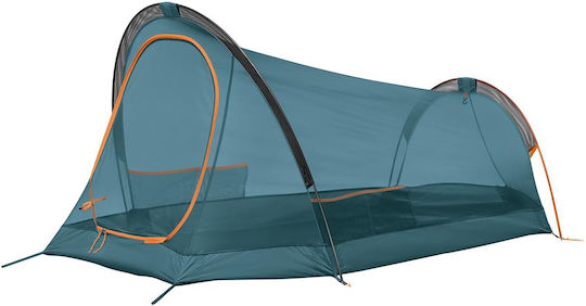 Ferrino Sling 2 Camping Tent Tunnel Mountaineering Blue with Double Cloth 3 Seasons for 2 People Waterproof 2000mm 270x120x100cm