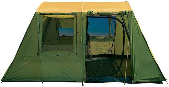 Salty Tribe CALUSA Campingzelt Hütte Grün 3 Jahreszeiten für 6 Personen 360x220x180cm