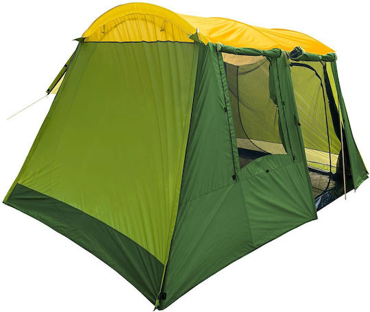 Salty Tribe CALUSA Campingzelt Hütte Grün 3 Jahreszeiten für 6 Personen 360x220x180cm