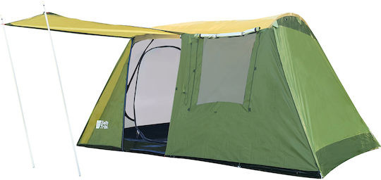 Salty Tribe CALUSA Campingzelt Hütte Grün 3 Jahreszeiten für 6 Personen 360x220x180cm