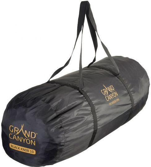 Grand Canyon Black Knob 10 Cort De Camping Verde 4 Anotimpuri Pentru 8 Persoane 510x450x250cm