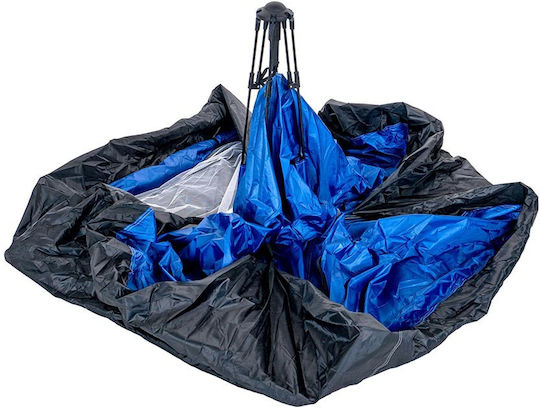 Muhler Camping Tent Igloo Blue with Double Cloth 200x100x110cm