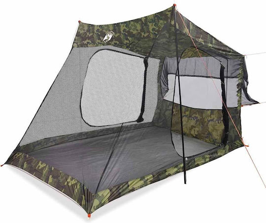 vidaXL Waterproof Camping Tent Green for 2 People