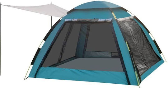 Hupa Panorama 3P Καλοκαιρινή Σκηνή Camping Μπλε για 3 Άτομα 220x220x145εκ.
