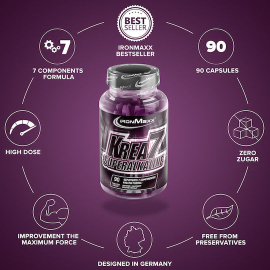 IronMaxx Krea7 Superalkaline 90 tabs