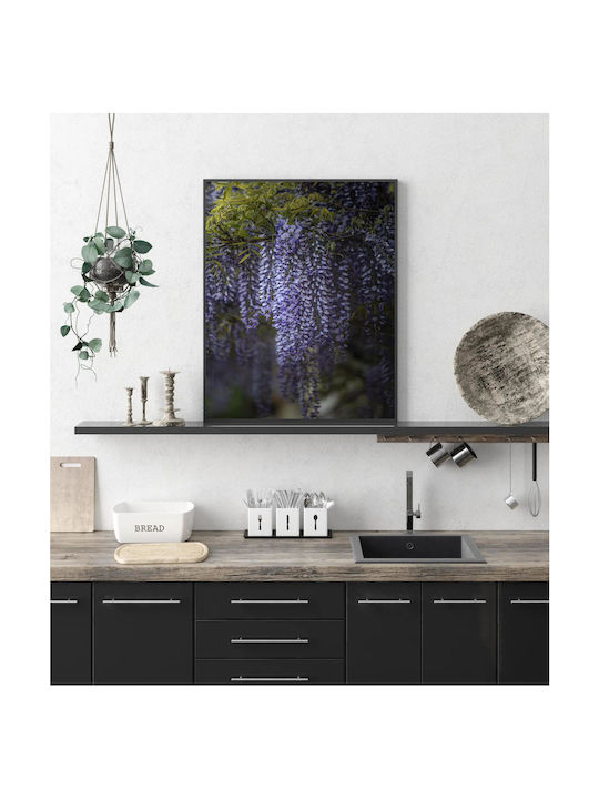 Wisteria Flowers Painting 80x120