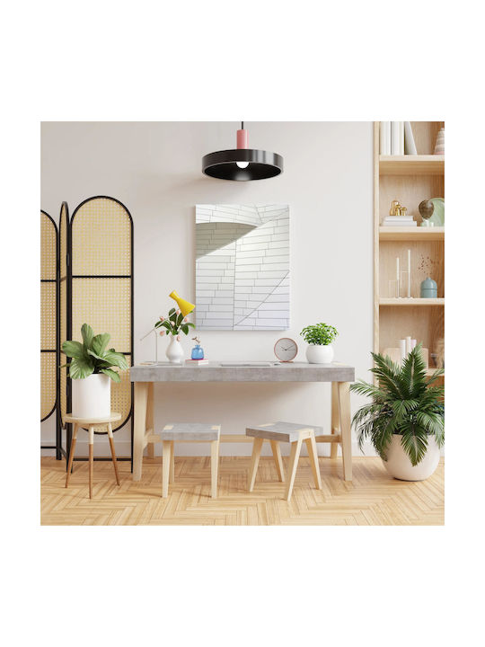 Abstrakte Moderne Architektur Malerei 100x150