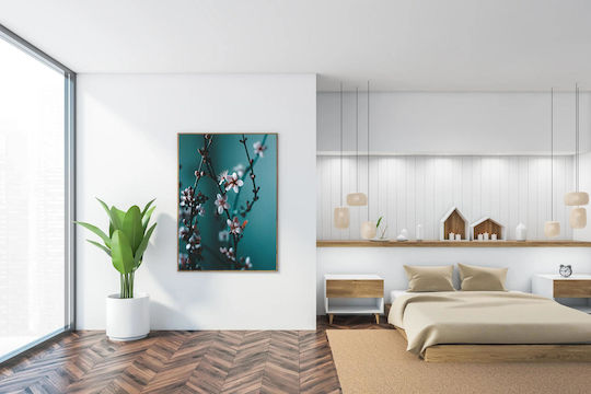 Blossoming Cherry Flowers Ανθισμένα Λουλούδια Κερασιάς σε Καμβά 80x120 cm Blossoming Cherry Flowers Ανθισμένα Λουλούδια Κερασιάς σε Καμβά 80x120 cm
