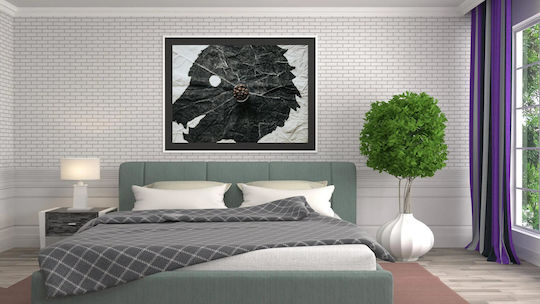 Coffee Beans On Abstract Leaf Art Κόκκοι Καφέ Σε Αφηρημένη Τέχνη Φύλλων σε Καμβά Coffee Beans On Abstract Leaf Art Κόκκοι Καφέ Σε Αφηρημένη Τέχνη Φύλλων σε Καμβά