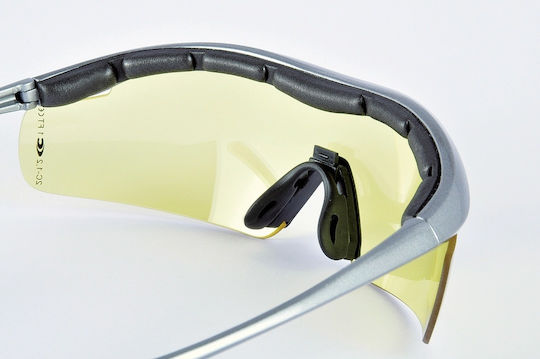 Cofra Safety Glasses for Protection with Yellow Lenses 1pcs