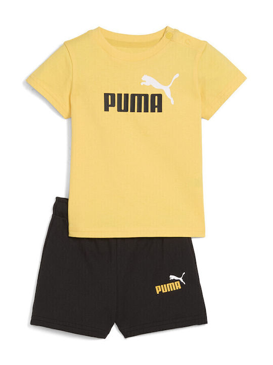 PUMA Kids Set with Yellow Shorts 2 Pieces