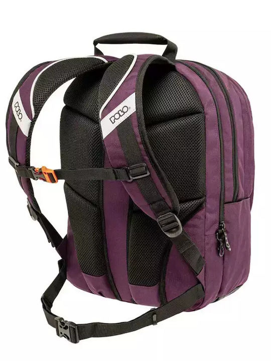 Polo Backpack School Bag Backpack Elementary, Elementary Purple 30Liters 2025