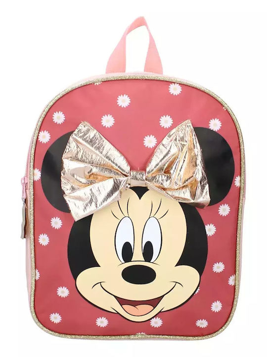 Minnie Mouse Σχολική Τσάντα Πλάτης Δημοτικού Ροζ