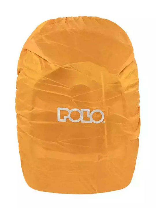 Polo Cryptic School Bag Backpack Junior High-High School Black with Water Bottle Holder 23Liters 2025