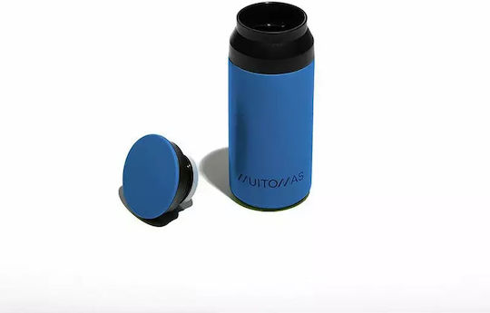 Muitomas Sticlă Termos Oțel inoxidabil 350ml Blue