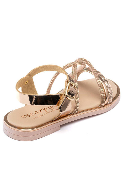 Kinder Sandalen Anatomisch Gold