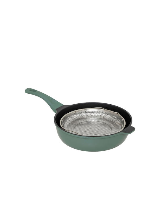 5Five Aluminum Pan with Lid with Ceramic Coating 28cm