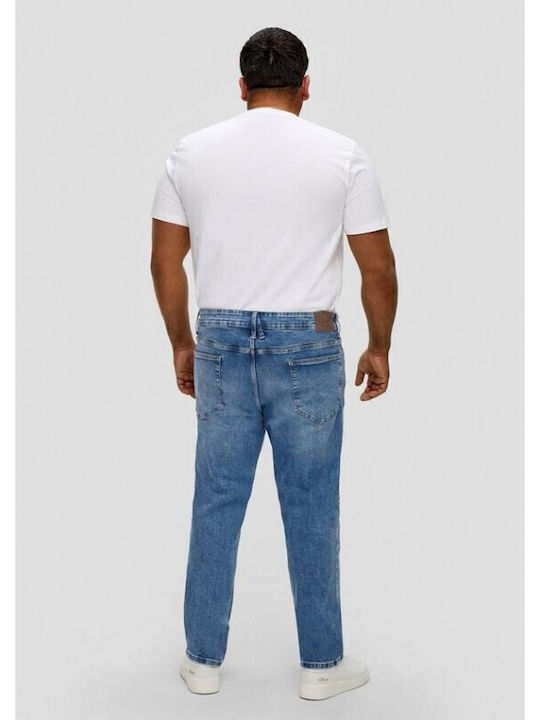 Casby Ανδρικό Παντελόνι Τζιν με Relaxed Εφαρμογή Blue Denim