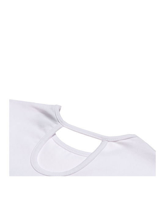 Kids' Set with Leggings Summer 3pcs White