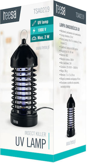 Teesa Ηλεκτρική Εντομοπαγίδα 2W 20m² TSA0219
