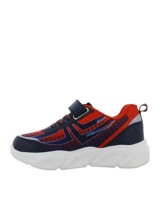 Kids Sneakers Anatomic with Scratch & Lights Black