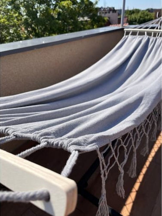 Gardlov Double Hammock Gray 200x150cm