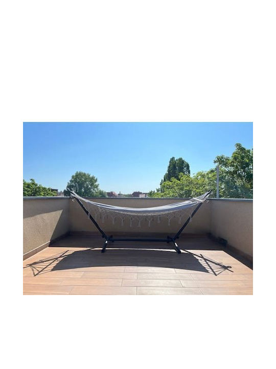 Gardlov Double Hammock Gray 200x150cm