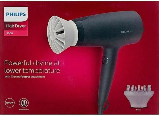 Philips ThermoProtect Hair Dryer 2100W Violet