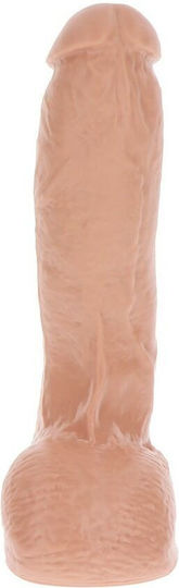 ToyJoy Get Real Extreme XXL Dildo Ρεαλιστικό Dildo με Όρχεις και Βεντούζα Flesh 25cm