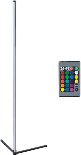LED Stehlampe RGB Modell Schwarz 140 cm Fernbedienung Inklusive
