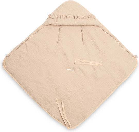 Sensillo Bettdecke Kinderwagen Beige
