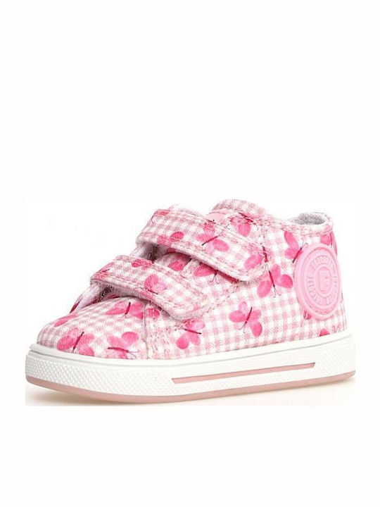 Kids Sneakers with Scratch Pink