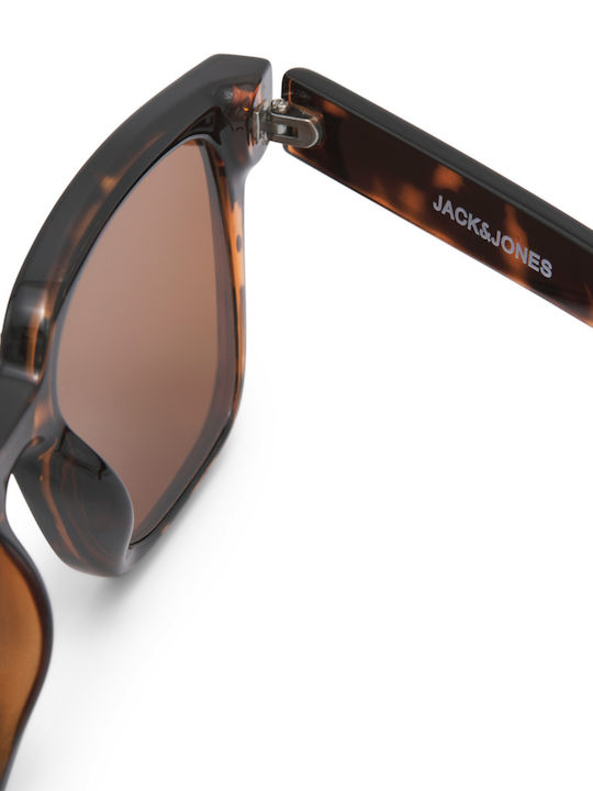 Jack & Jones Unisex Sunglasses with Brown Plastic Frame and Brown Lens 12251480