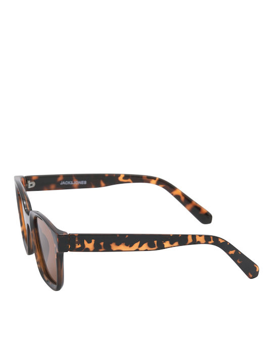 Jack & Jones Unisex Sunglasses with Brown Plastic Frame and Brown Lens 12251480