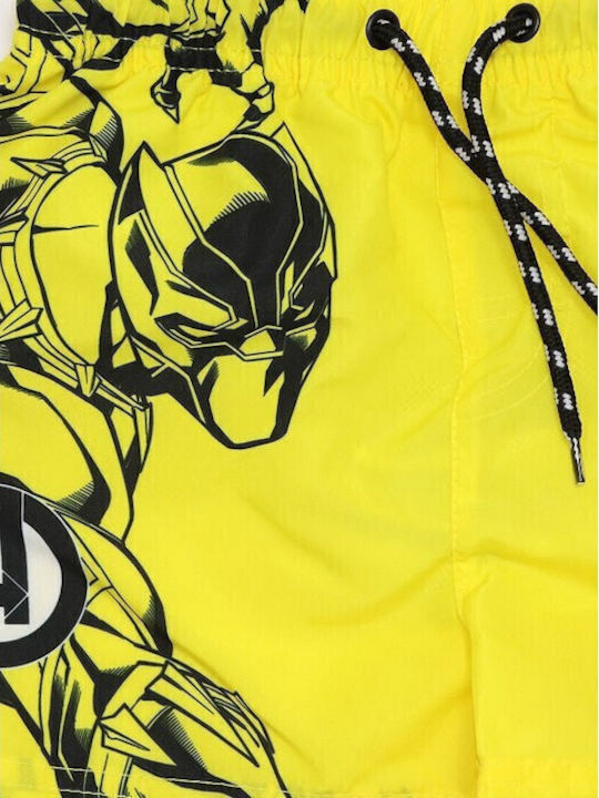 Marvel Costum de baie pentru copii Pantaloni scurți de înot Yellow