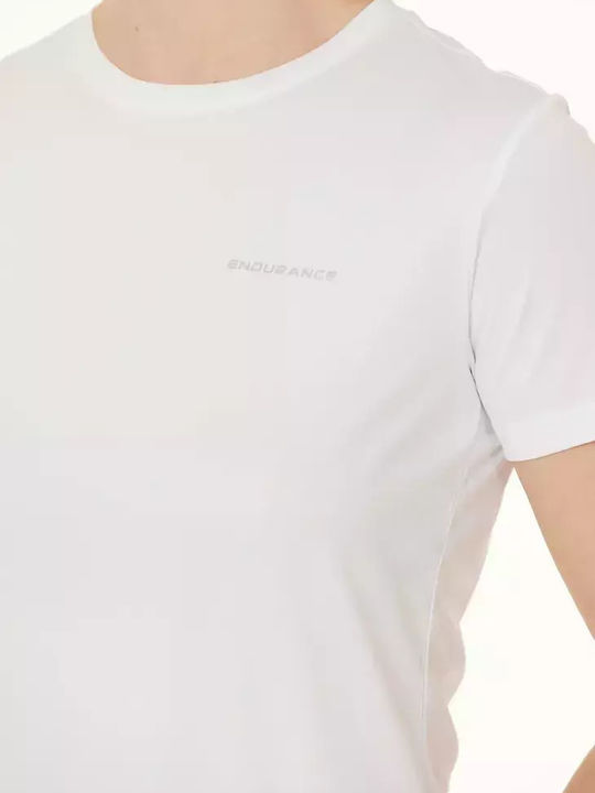Damen Sportlich T-Shirt Schnell trocknend Weiß
