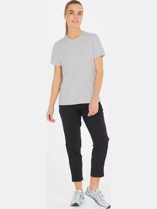 Damen Sportlich T-Shirt Schnell trocknend Gray