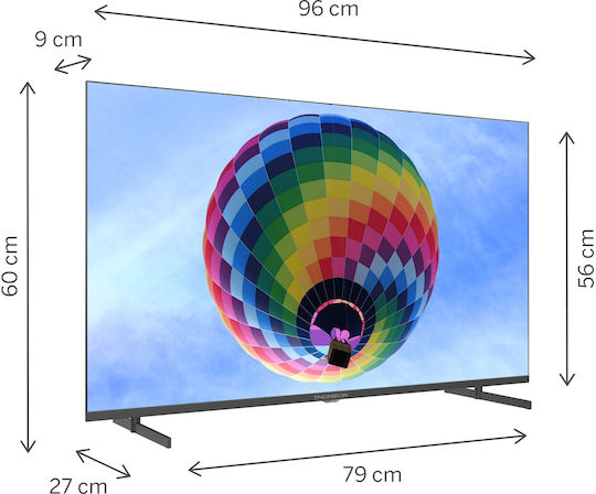 Thomson Smart Televizor 43" 4K UHD QLED 43QG4S14 HDR (2024)